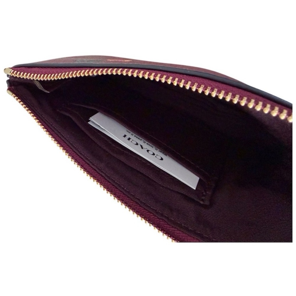 Coach Wristlet Purse with Holiday Bells NWT - Picture 3 of 7